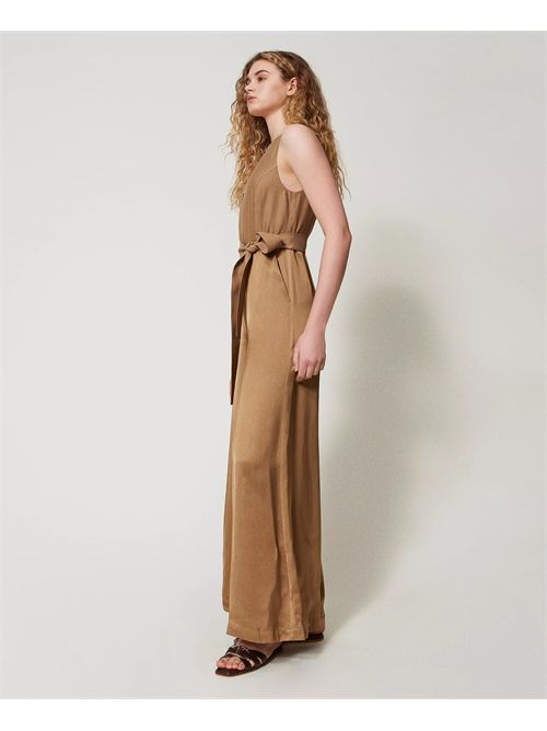 Tuta lunga in envers satin TWINSET | TT2272/12438